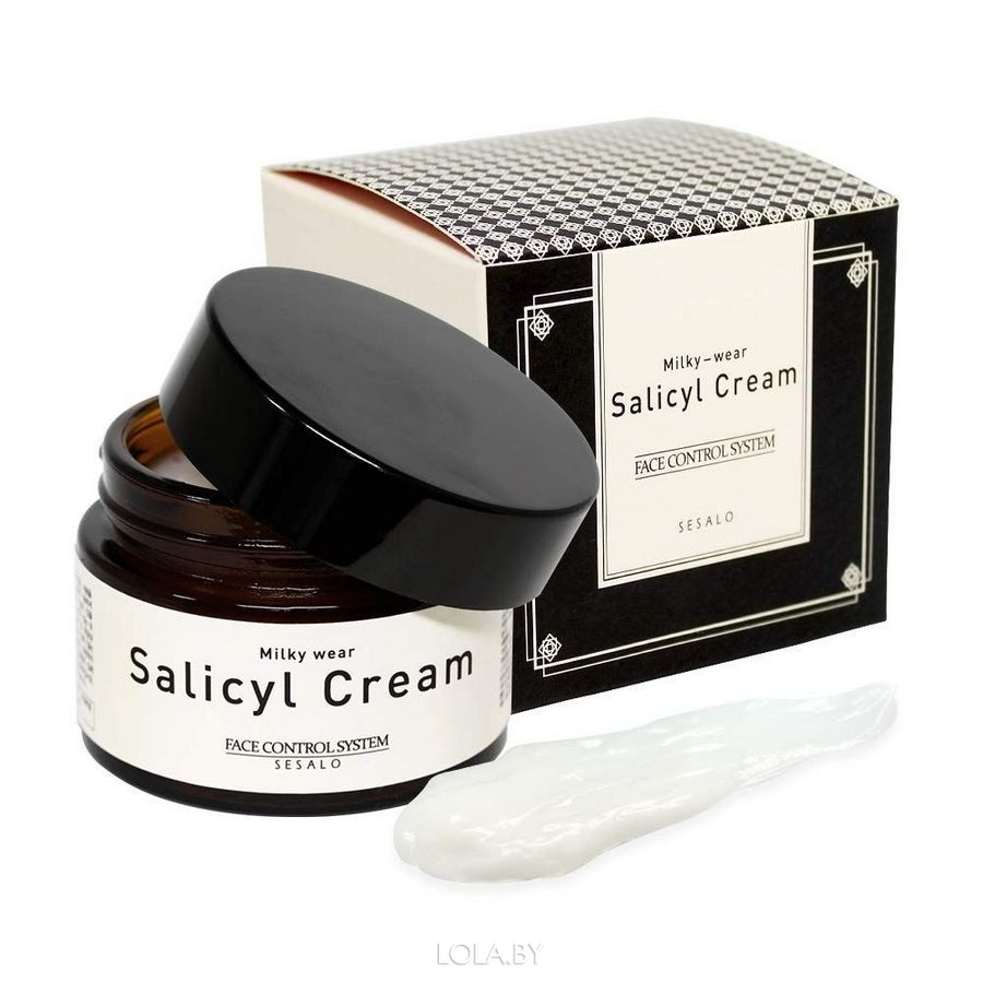 Салициловый крем Elizavecca с эффектом пилинга Milky Wear Salicyl Cream