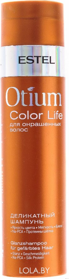 Деликатный шампунь ESTEL для окрашенных волос OTIUM COLOR LIFE 250 мл