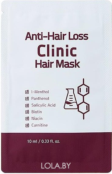 ПРОБНИК Пептидная маска против выпадения волос Trimay Anti Hair Loss Clinic Hair Mask 10 мл