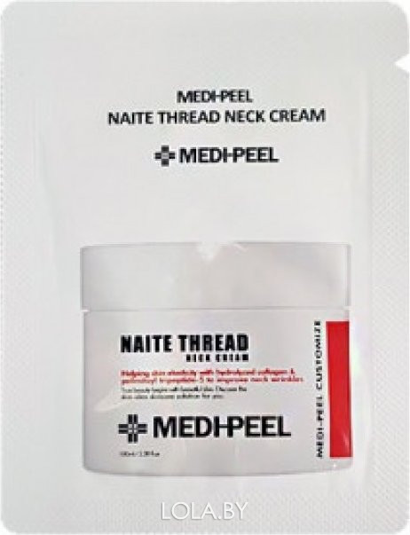 ПРОБНИК Крем Medi-Peel для шеи с пептидным комплексом Naite Thread Neck Cream 1 мл