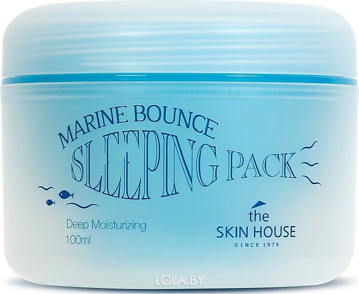 Ночная маска The Skin House с морским коллагеном Marine Bounce Sleeping Pack 100 мл