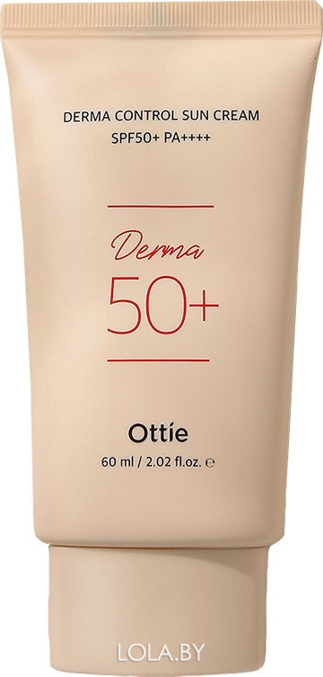 Солнцезащитный крем Ottie для проблемной кожи Derma Control Sun Cream SPF50+PA++++ 60 мл