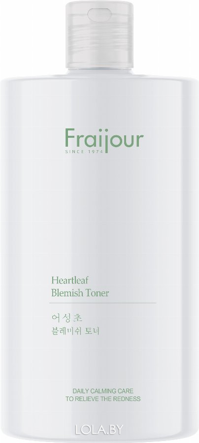 Тонер Fraijour для лица для чувствительной проблемной кожи Heartleaf Blemish Toner 500 мл