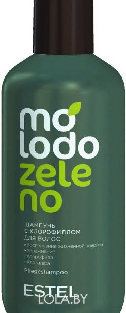 Шампунь для волос с хлорофиллом ESTEL Molodo Zeleno 250 мл