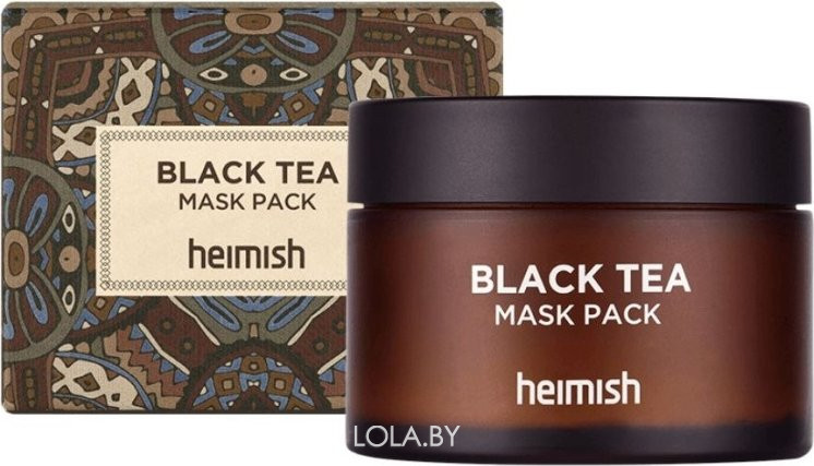 Маска Heimish антиоксидантная против отеков Black Tea Mask Pack 110 мл