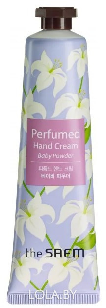 Крем для рук SAEM парфюмированный увлажняющий Perfumed Hand Moisturizer -Baby Powder- 30мл