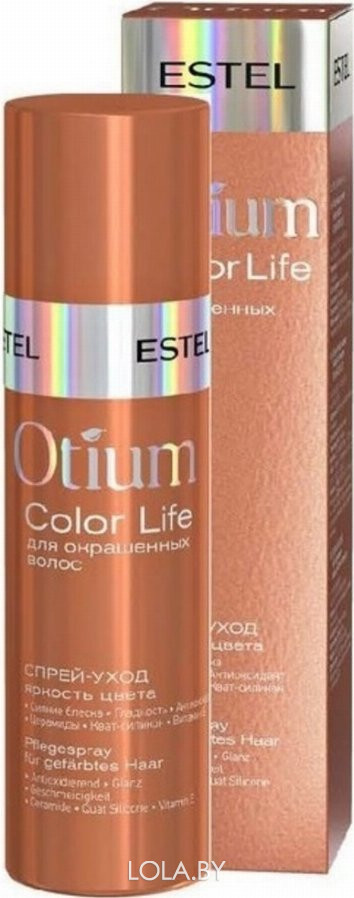 Спрей-уход ESTEL для волос "Яркость цвета" OTIUM COLOR LIFE 100 мл
