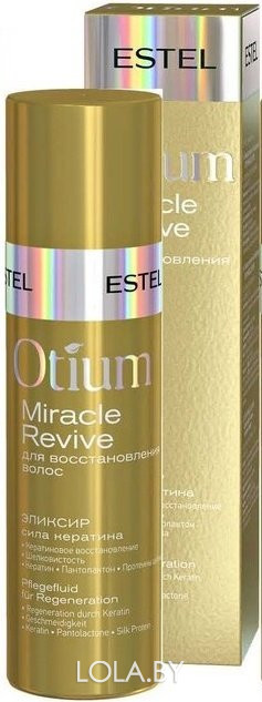 Эликсир ESTEL  для волос Сила кератина OTIUM MIRACLE REVIVE 100 мл