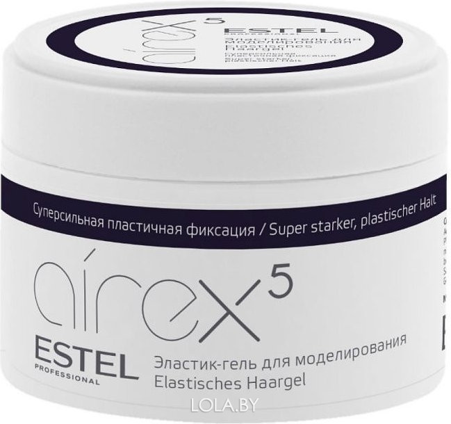 Эластик-гель ESTEL для моделирования волос Суперсильная пластичная фиксация AIREX  75 мл