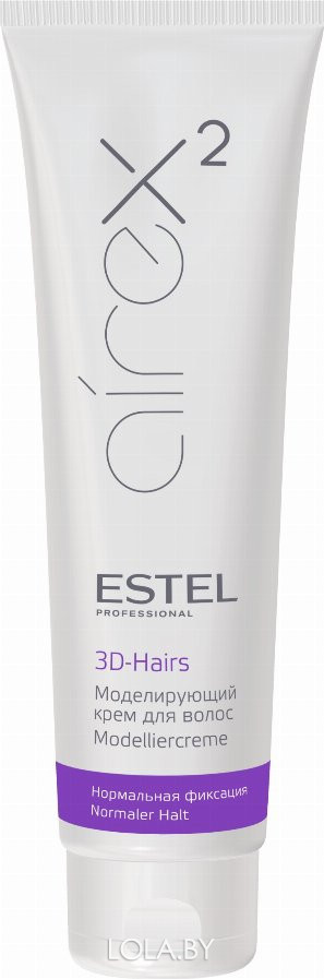 Моделирующий крем ESTEL для волос Нормальная фиксация 3D-HAIRS AIREX  150мл
