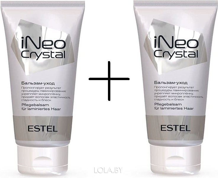Бальзам-уход ESTEL для поддержания ламинирования волос iNeo-Crystal 150 мл + 150 мл