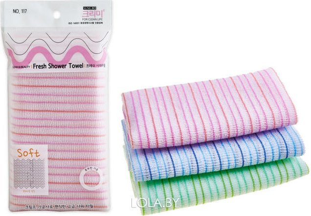 Мочалка для душа Sung Bo Cleamy Fresh Shower Towel 28 см х 100 см