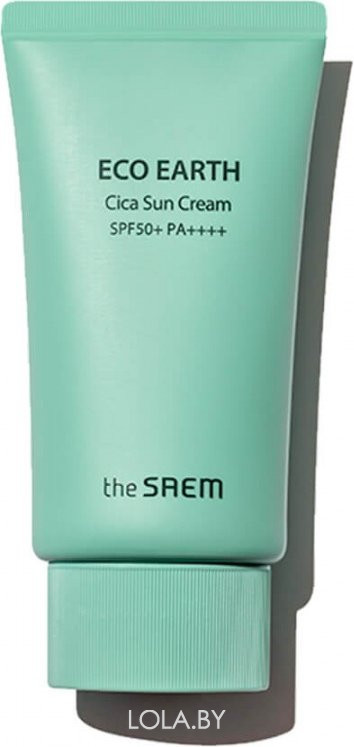 Солнцезащитный крем The Saem Eco Earth Cica Sun Cream 50 гр