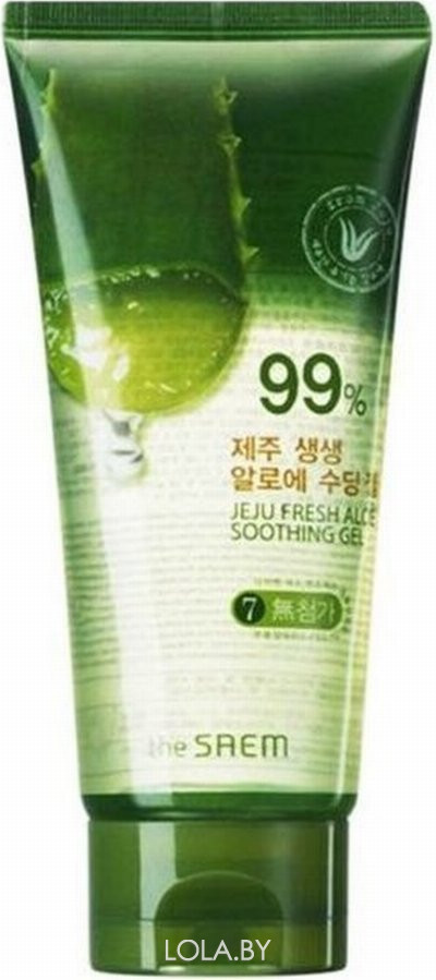 Гель алоэ The Saem универсальный увлажняющий Jeju Fresh Aloe Soothing Gel 99% 250 мл