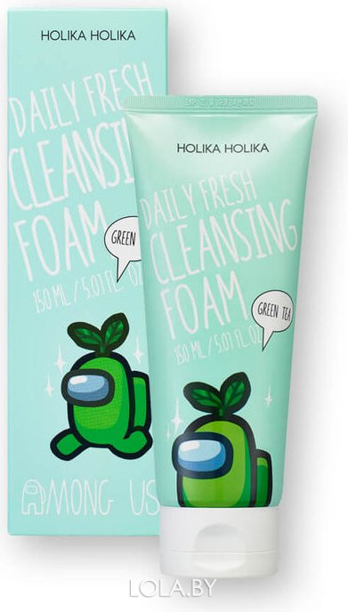 Очищающая пенка для лица Holika Holika Daily Fresh Green Tea Cleansing Foam 150 мл