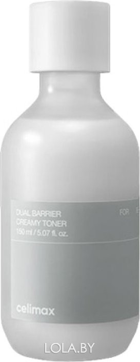 Тонер Celimax с молочной текстурой для сухой кожи Dual barrier creamy toner 150 мл