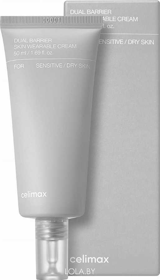 Крем Celimax для восстановления защитного барьера кожи Dual barrier skin wearable cream 50 мл