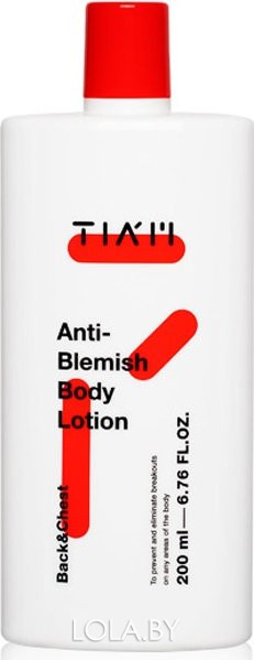 Лосьон для тела Tiam противовоспалительный Anti-Blemish Body Lotion 200 мл