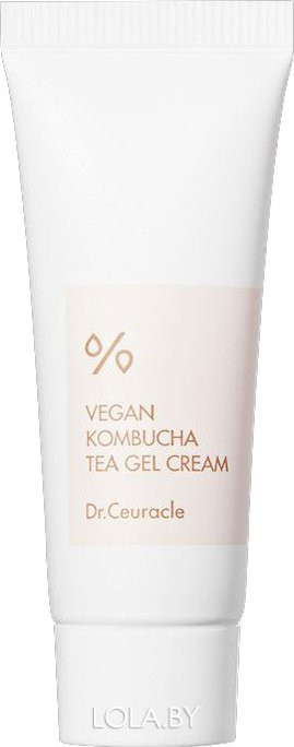 Веганский гель-крем Dr.Ceuracle с чаем Комбуча Vegan Kombucha Tea Gel Cream 15 мл