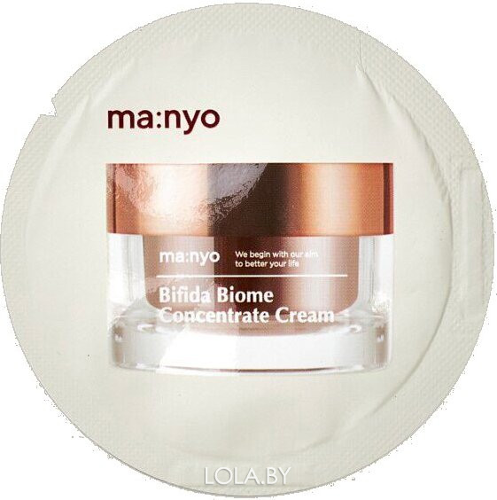 ПРОБНИК Крем Manyo Factory с бифидобактериями Bifida Biome Concentrate Cream 1,5 мл