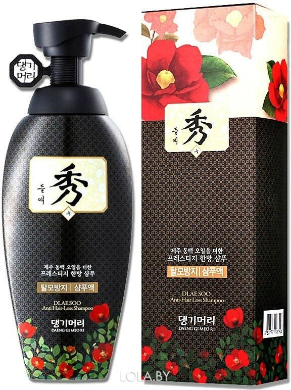 Шампунь DAENG GI MEO RI против выпадения волос Dlae Soo Anti-Hair Loss Shampoo 400 мл