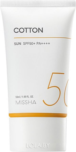 Средство солнцезащитное для лица Missha All Around Safe Block Cotton Sun 50 мл