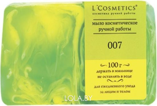 Мыло косметическое L'Cosmetics ручной работы 007 100 гр