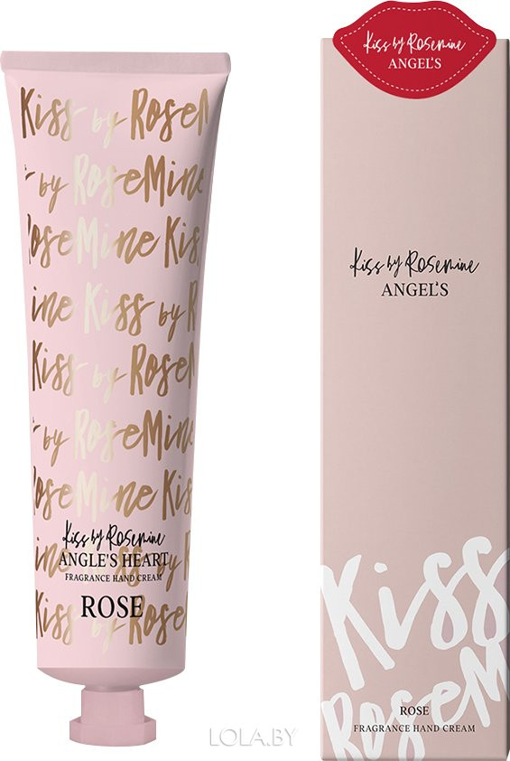 Крем для рук Kiss by Rosemine АРОМАТ АНГЕЛЬСКАЯ РОЗА Fragrance Hand Cream Angel's Rose 60 мл