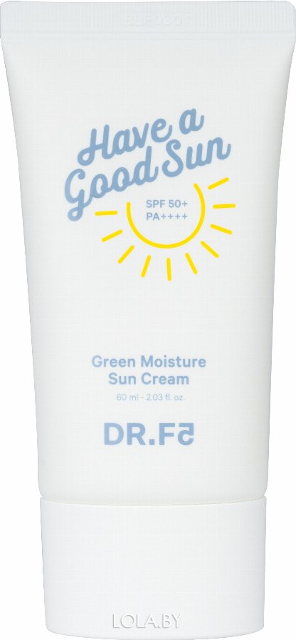 Солнцезащитный крем DR.F5 Ультраувлажнение SPF50+ PA++++ Green Moisture Sun Cream 60 мл