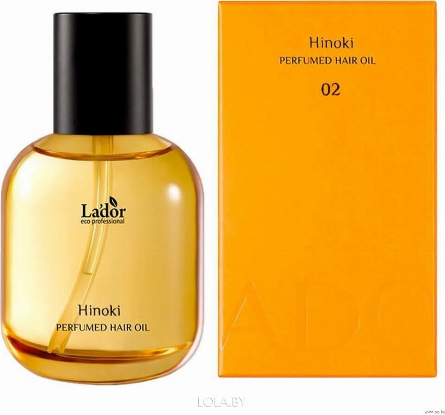 Парфюмированное масло для волос Lador PERFUMED HAIR OIL HINOKI 80 мл