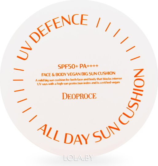 Солнцезащитный кушон Deoproce UV Defence All Day Sun Cushion SPF50+/PA+++ 25 гр