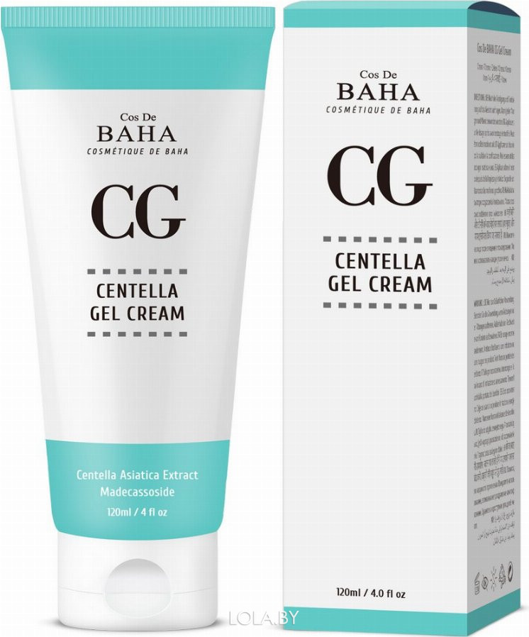 Крем Cos De Baha с центеллой СG Centella Gel Cream 120 мл