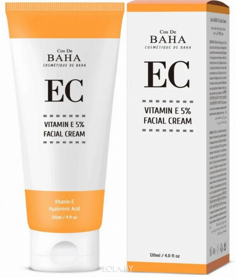 Крем гель Cos De Baha с витамином Е Vitamin E Gel Cream (EC120) 120 мл