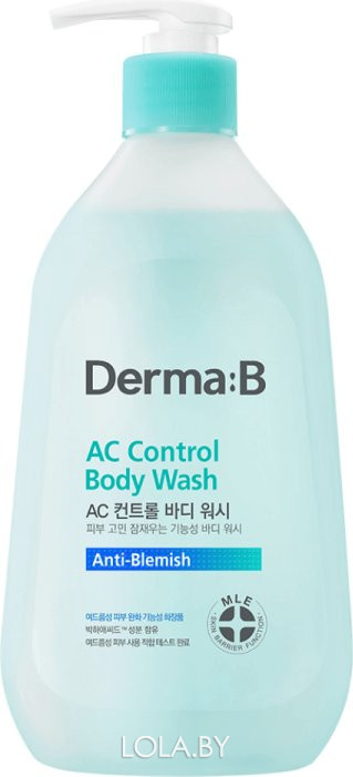 Гель для душа Derma:B против воспалений AC Control Body Wash 420 мл