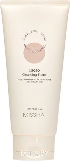 Пенка для умывания Missha Creamy Latte Cleansing Foam Cacao 172 мл