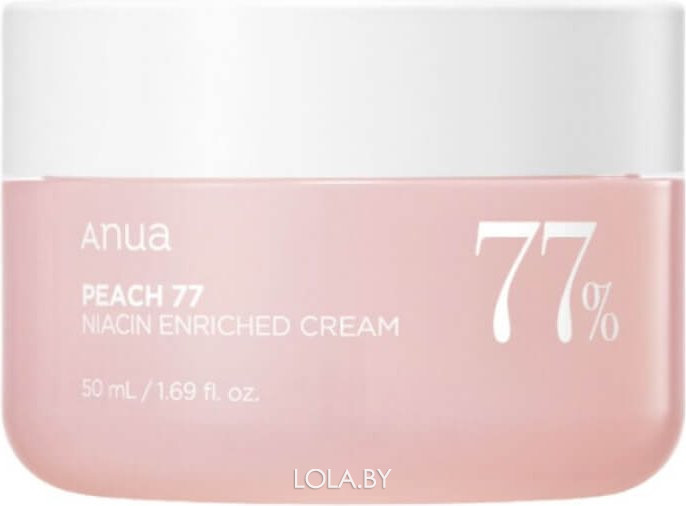 Крем для лица ANUA с экстрактом персика и ниацинамидом Peach 77 Niacin Enriched Cream 50 мл