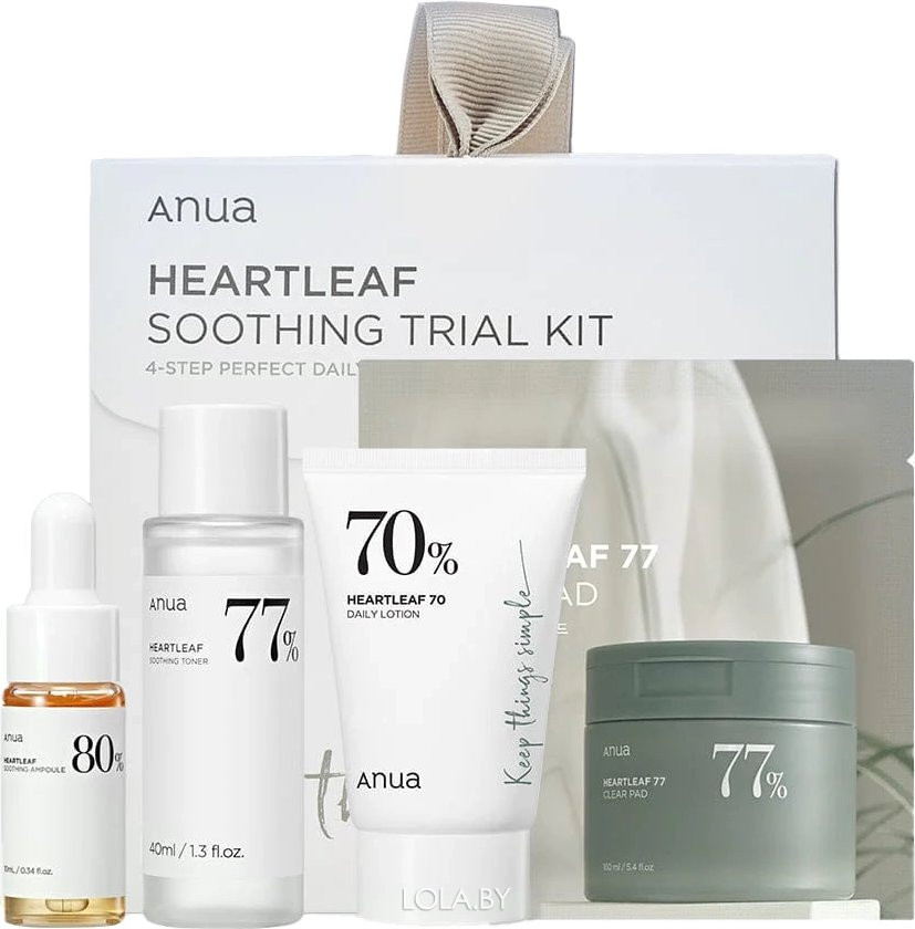 Набор миниатюр ANUA Heartleaf Soothing Trial Kit