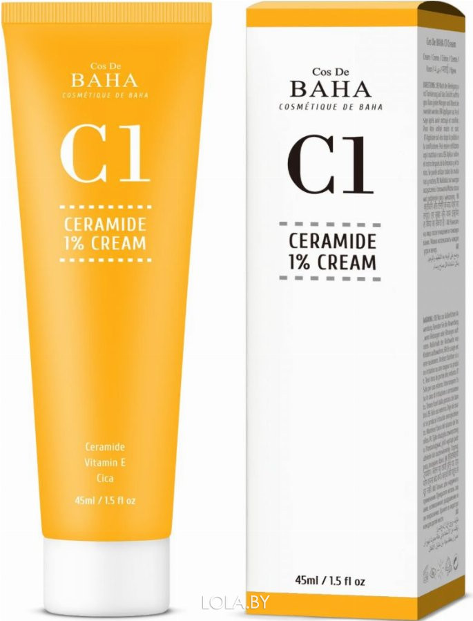 Крем Cos De Baha с керамидами C1 Ceramide Gel Cream 45 мл