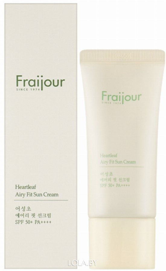 Солнцезащитный крем Fraijour Heartleaf Airy Fit Sun Cream SPF 50+ PA ++++ 50 мл