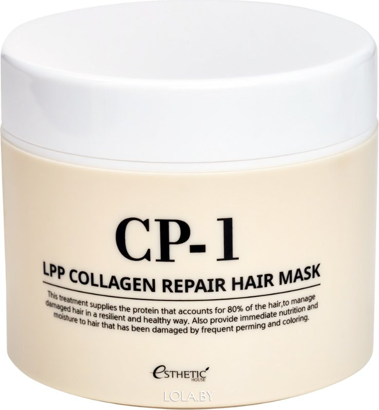 Восстанавливающая маска для волос Esthetic House CP-1 LPP COLLAGEN REPAIR HAIR MASK 300 мл