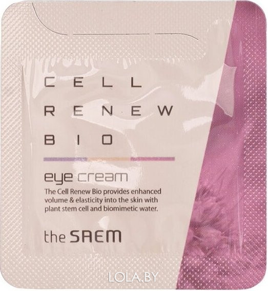 ПРОБНИК Крем для век The Saem Cell Renew Bio Eye Cream 1 мл