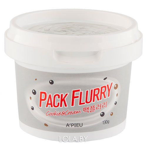 Маска-скраб для лица APIEU Pack Flurry (Cookie&Cream) 130 гр