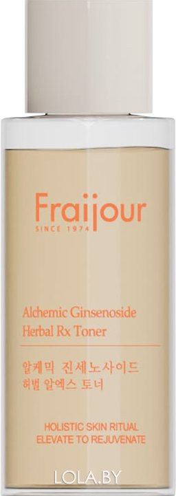 Антивозрастной тонер для лица Fraijour КРАСНЫЙ ЖЕНЬШЕНЬ Alchemic Ginsenoside Herbal Rx Toner 30 мл