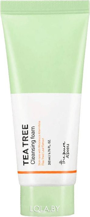 Очищающая пенка A'PIEU  для проблемной кожи The Pure Tea Tree Cleansing Foam 200мл