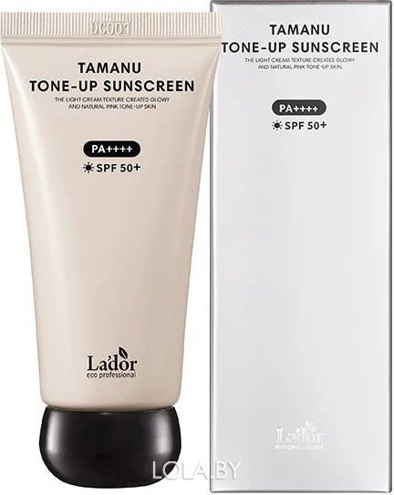 Солнцезащитное средство LA'DOR  с тонирующим эффектом Tamanu Tone-up Sunscreen 50мл