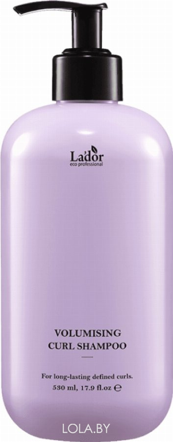 Шампунь LA'DOR  для объёма и вьющихся волос Volumising Curl Shampoo 530мл