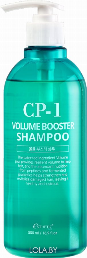 Шампунь для волос ESTHETIC HOUSE  ОБЪЕМ CP-1 Volume booster shampoo 500 мл