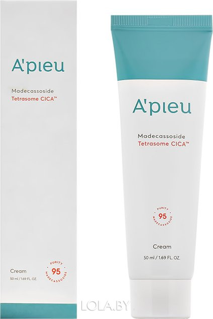 Успокаивающий крем для лица A'PIEU Madecassoside Tetrasome Cica Cream 50мл Успокаивающий крем для лица A'PIEU Madecassoside Tetrasome Cica Cream 50мл