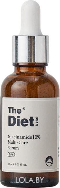 Мультиуходовая сыворотка THE DIET с 10% ниацинамидом Niacinamide 10% Multi-Care Serum 30 мл Мультиуходовая сыворотка THE DIET с 10% ниацинамидом Niacinamide 10% Multi-Care Serum 30 мл
