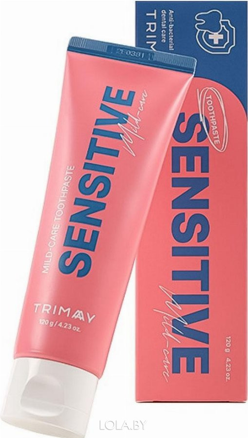Зубная паста TRIMAY для чувствительных десен Sensitive Mild-Care Toothpaste Pink1 20 гр Зубная паста TRIMAY для чувствительных десен Sensitive Mild-Care Toothpaste Pink1 20 гр